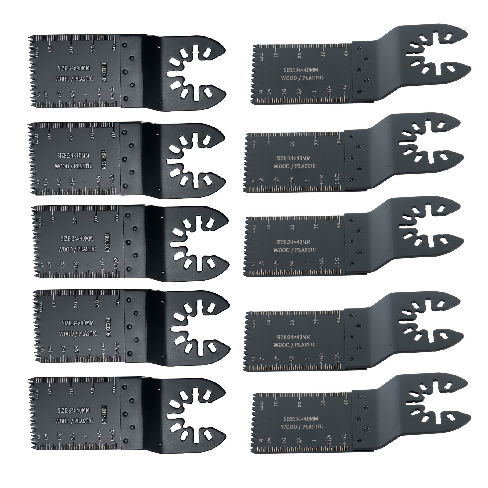 20Pcs Multi-Tool Oscillating Blades 1-3/8″ & 1-3/4″ 4 Types Cutting Blades Kit