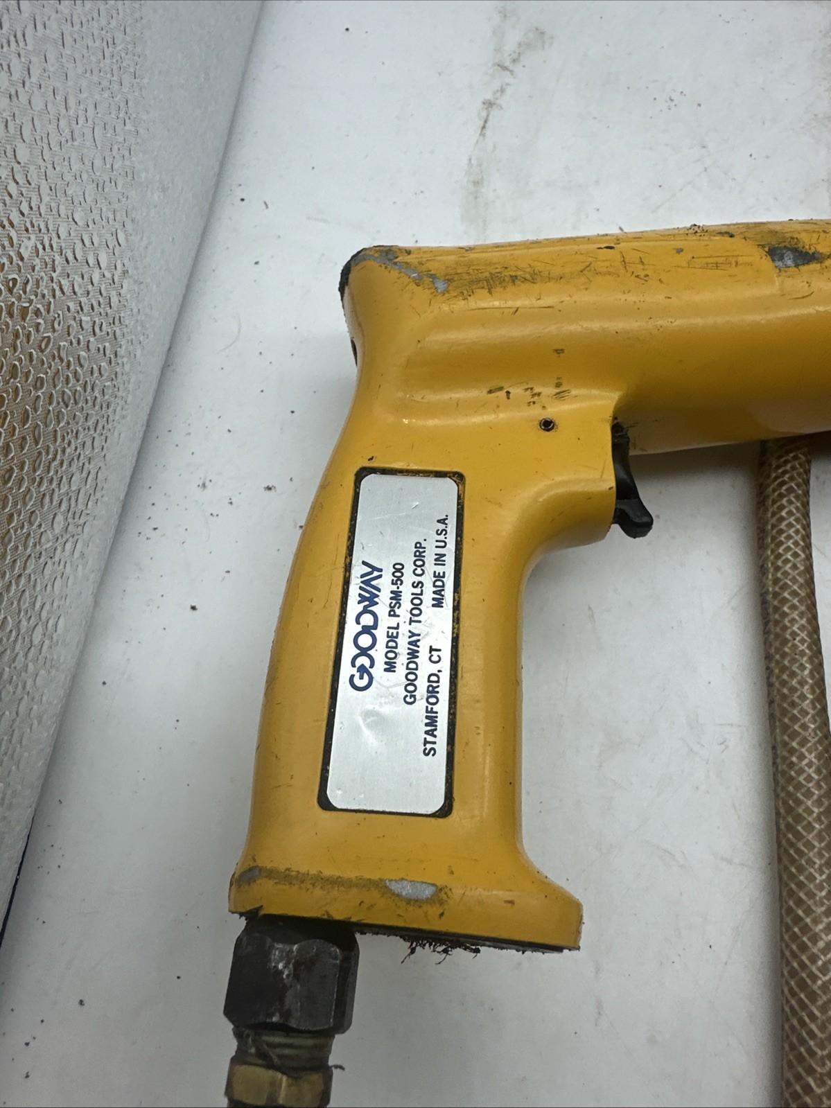 GOODWAY PSM-500 Air Powered Tube Cleaning Drill For Heat Exchanger Cleaning f5