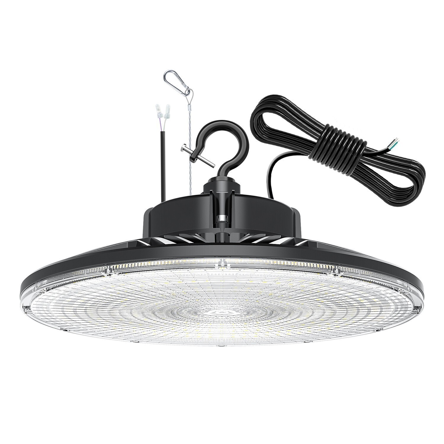 2 Pack 22500lm (Eqv.650W MH/HPS) LED High Bay Light Fixture 150W Commercial Lamp