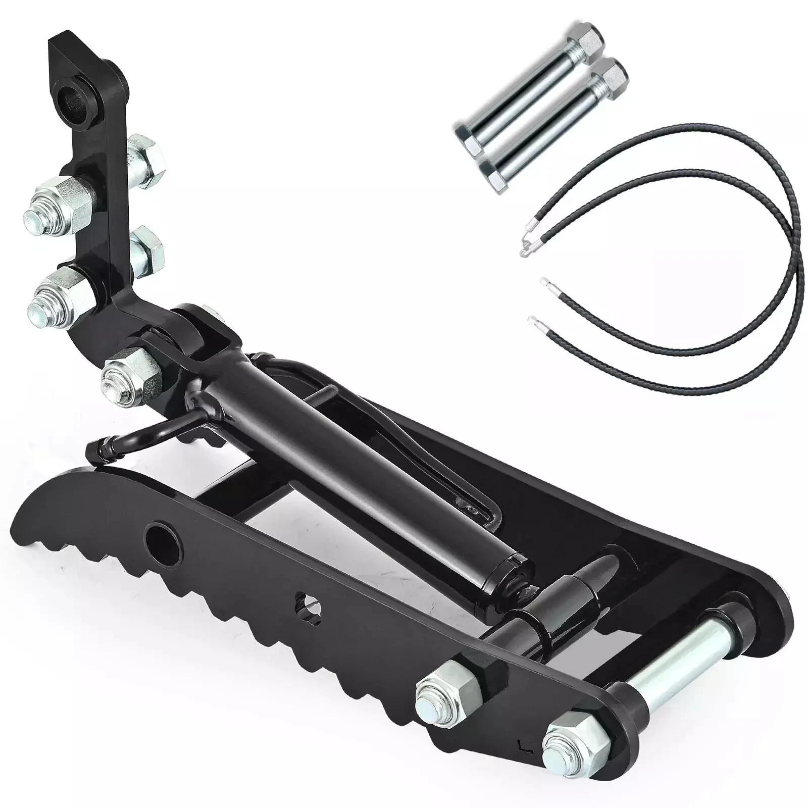 L-Shaped Hydraulic Thumb Clip Clamp For Mini Excavators Small Digger Attachments