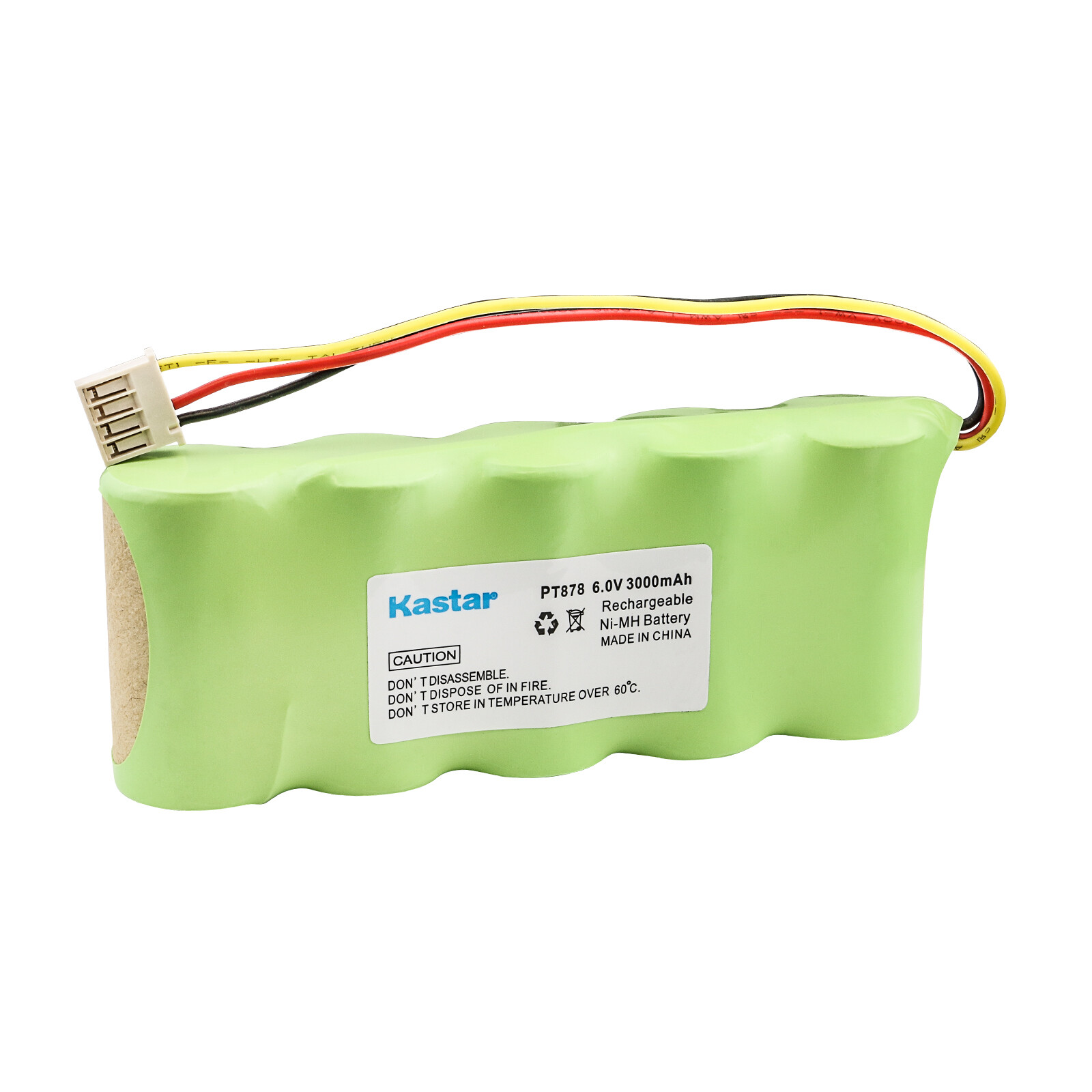 Kastar 6V 3000mAh Battery for GE 200-081 TEB-200-081 Panametrics PT878 Flowmeter