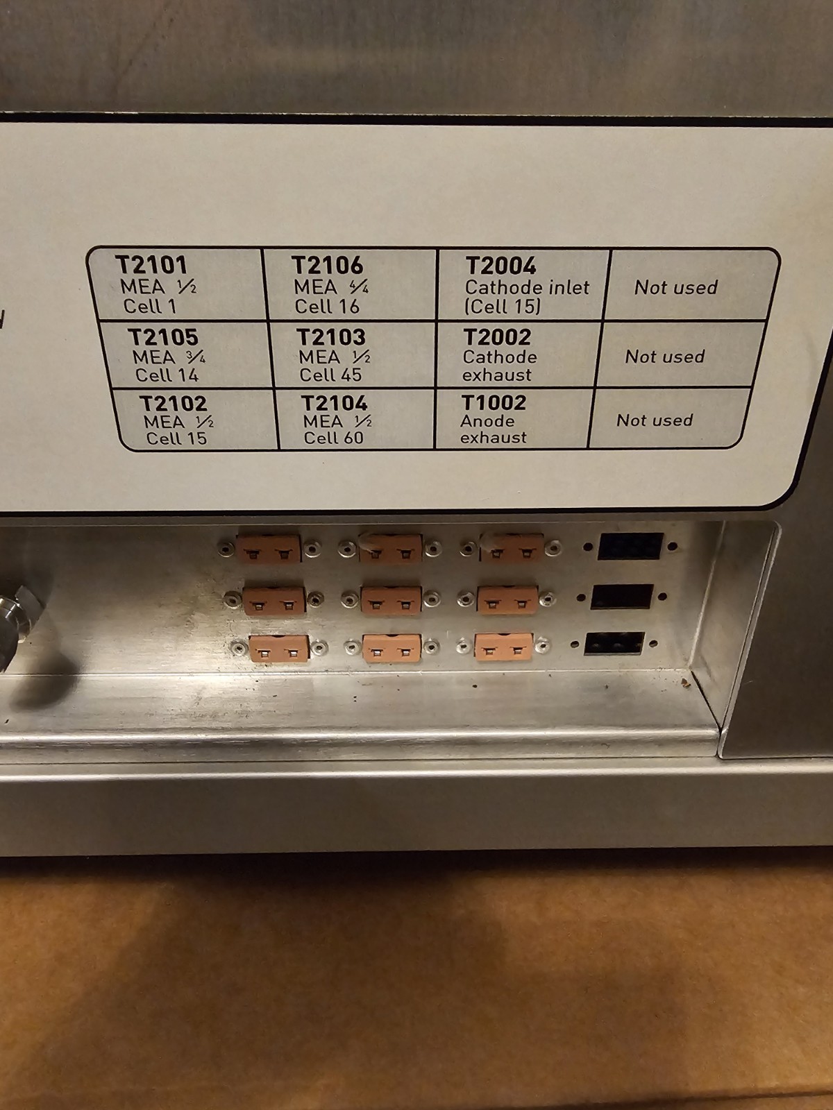 Staxera SOFC Integrated Stack Module 1.1kW Solid Oxide Fuel Cell 60 Cells Mk200