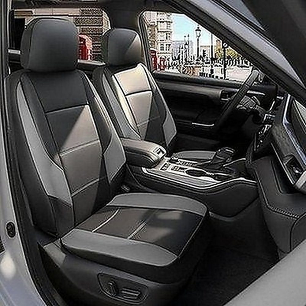 GIANT PANDA Front Seat Covers Toyota Tacoma 2016-2025 Double Crew Cab #R029
