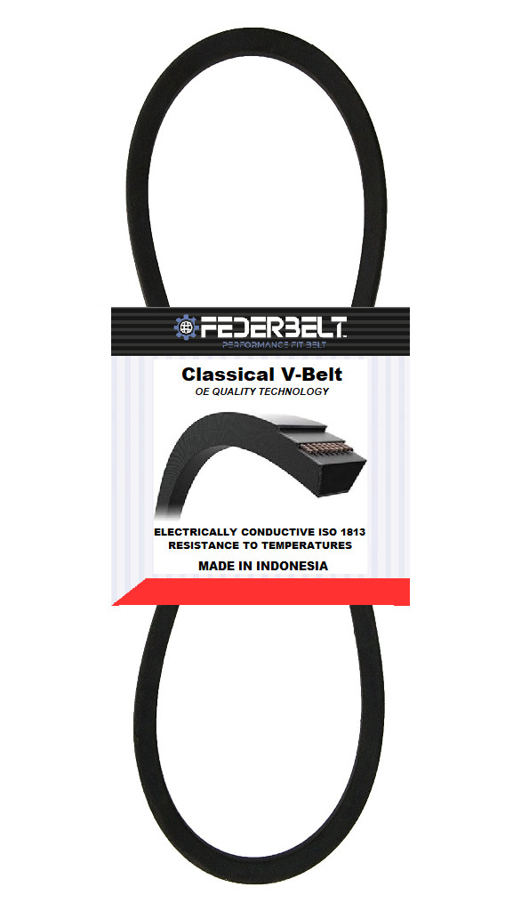 FEDERBELT INDUSTRIAL V-BELT A73 4L750 1/2X75 In