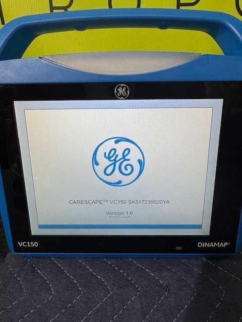 GE Carescape VC150 Vital Signs Monitor w/ NEW Scanner and Accessories (C294)