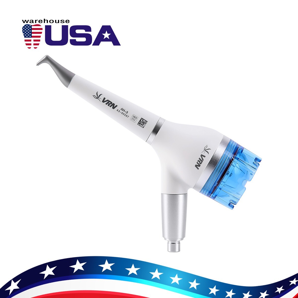 Cavitron Dental Ultrasonic Scaler fit EMS + LED Handpiece+Tips VRN-DA10
