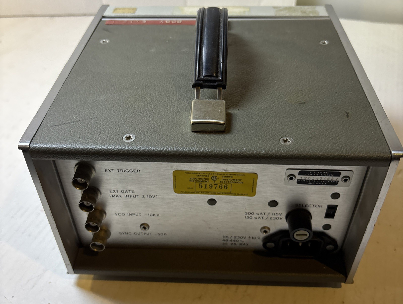 HP / Agilent 3310B Function Generator USA
