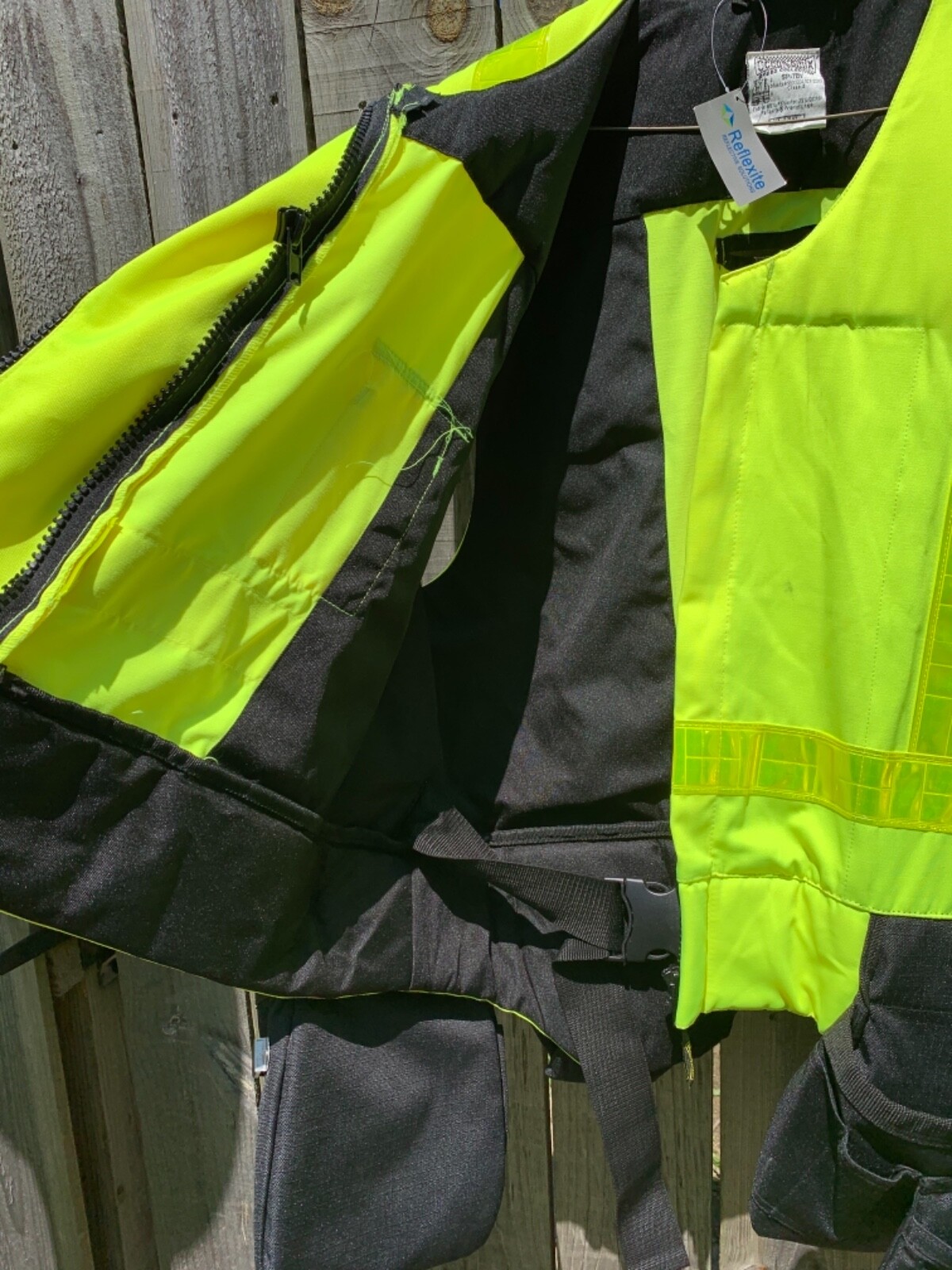 Occunomix Speed Collection SP-TBV Safety TOOL BELT VEST Reflexrite sz XL/2XL