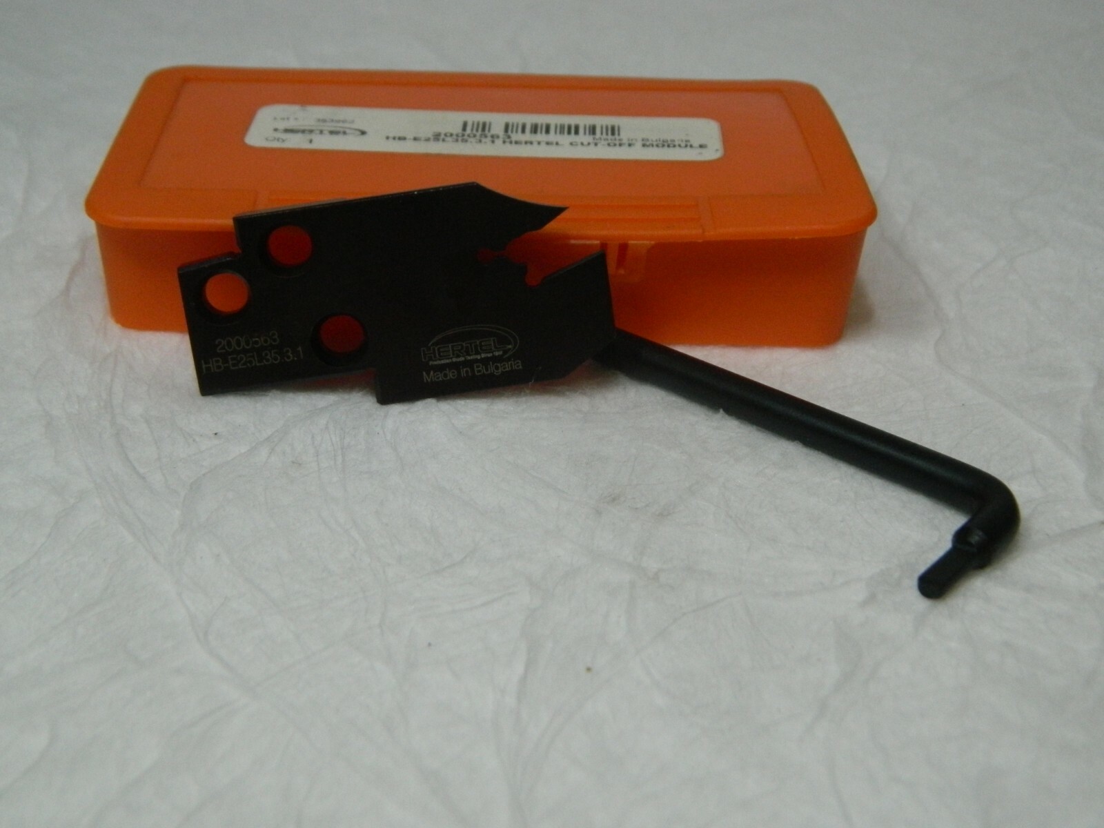 Hertel Indexible Cutoff & Grooving Module 35mm Max DOC LH HB-E25L35.3.1 2000