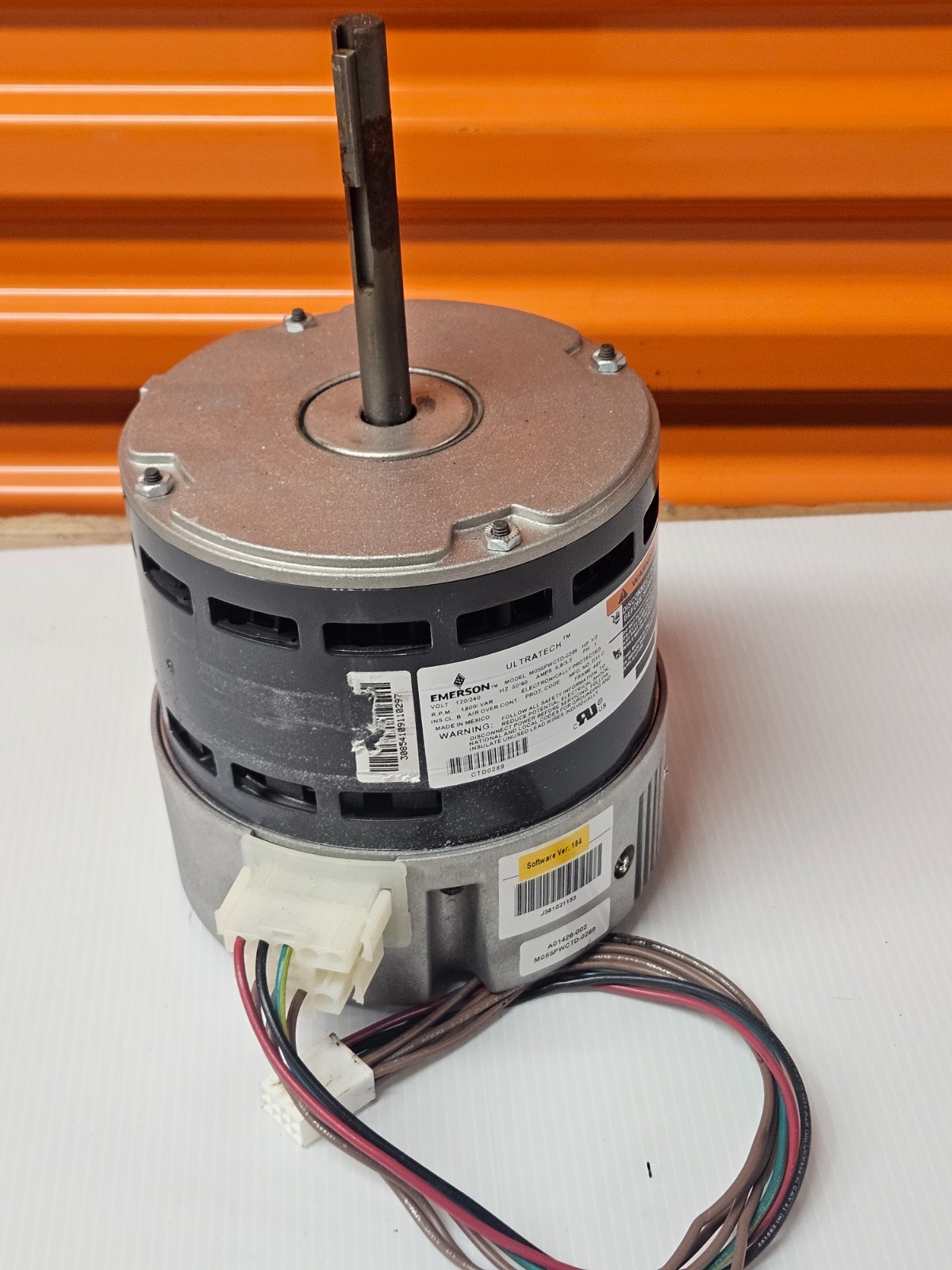 Emerson UltraTech M055PWCTD-0289 A01426-002 1/2 HP ECM Blower Motor