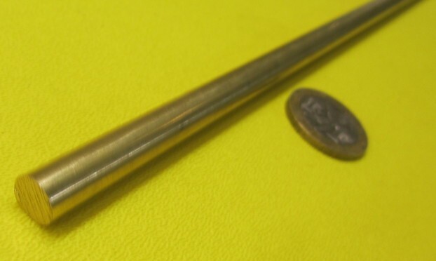 360 Brass Rod 5/16″ (.312″) Diameter x 24.0″ Length, 2 Pcs, 4 Ft