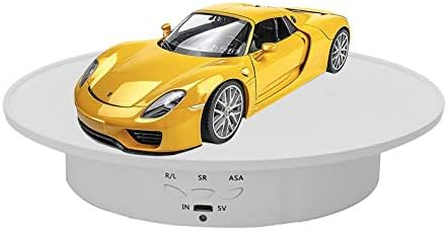 Motorized Rotating Display Stand, 7.87Inch /17.6Lbs Load, 360 Degree