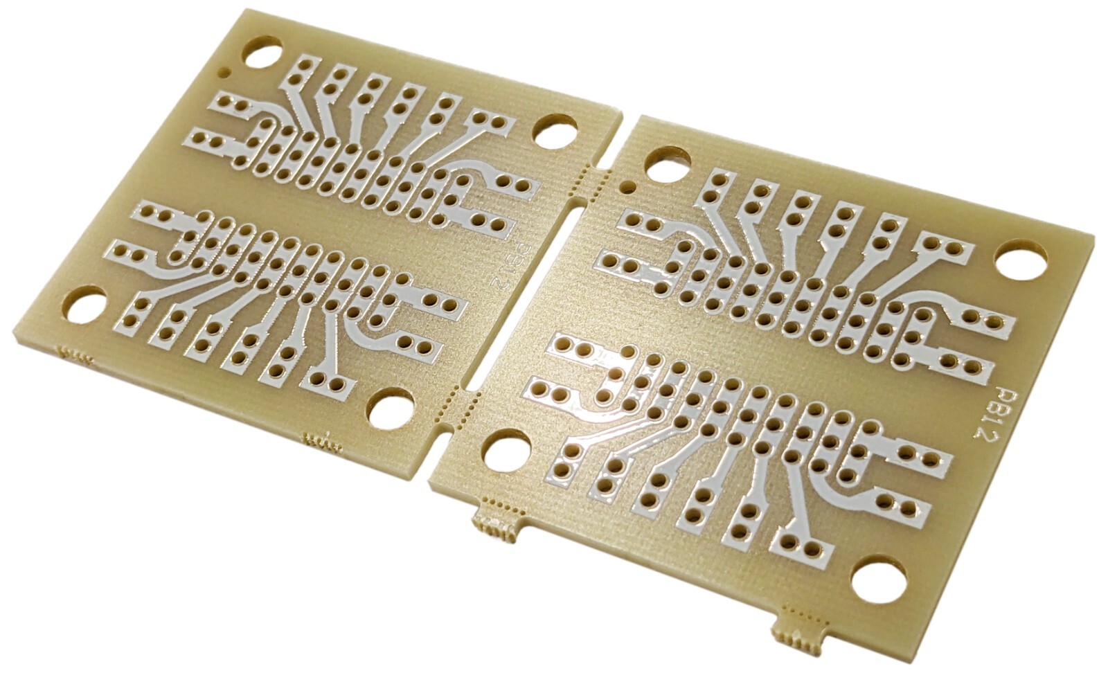 Prototyping Boards, 3.6″ x 1.7″, General Purpose IC Board with Single Sided Pads