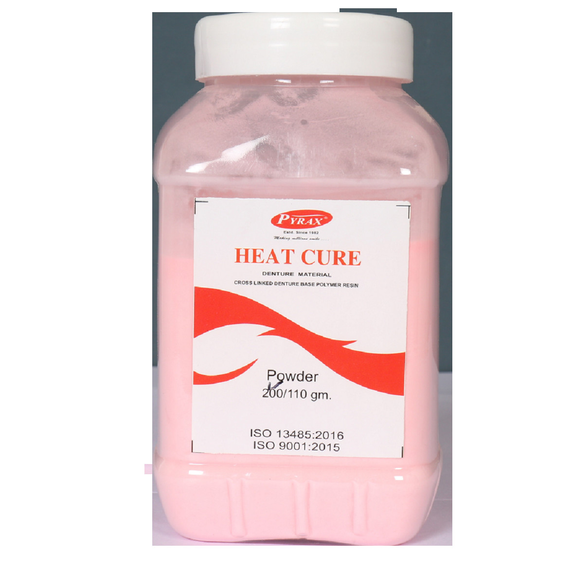 Pyrax High Quality Heat Cure Denture Base Acrylic Resin Powder