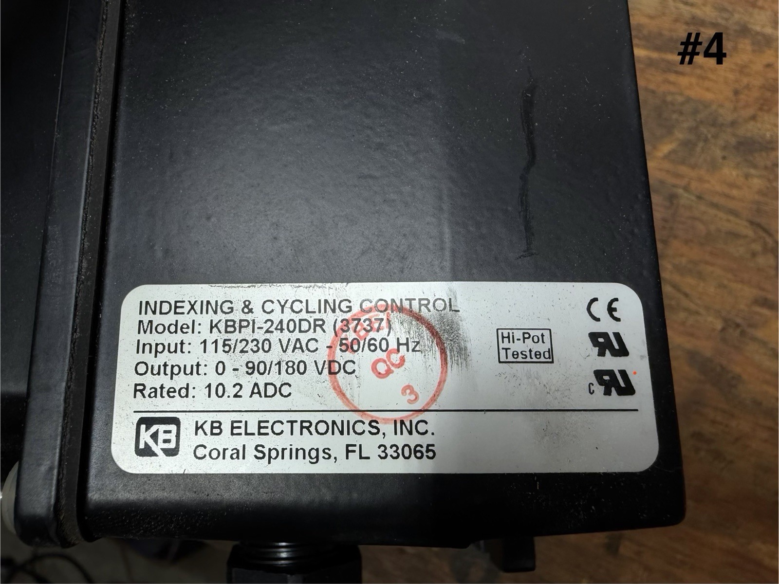 KB Electronics Penta Drive KBPI-240DR 90-180 VDC 50/60hz SCR Indexing & Control