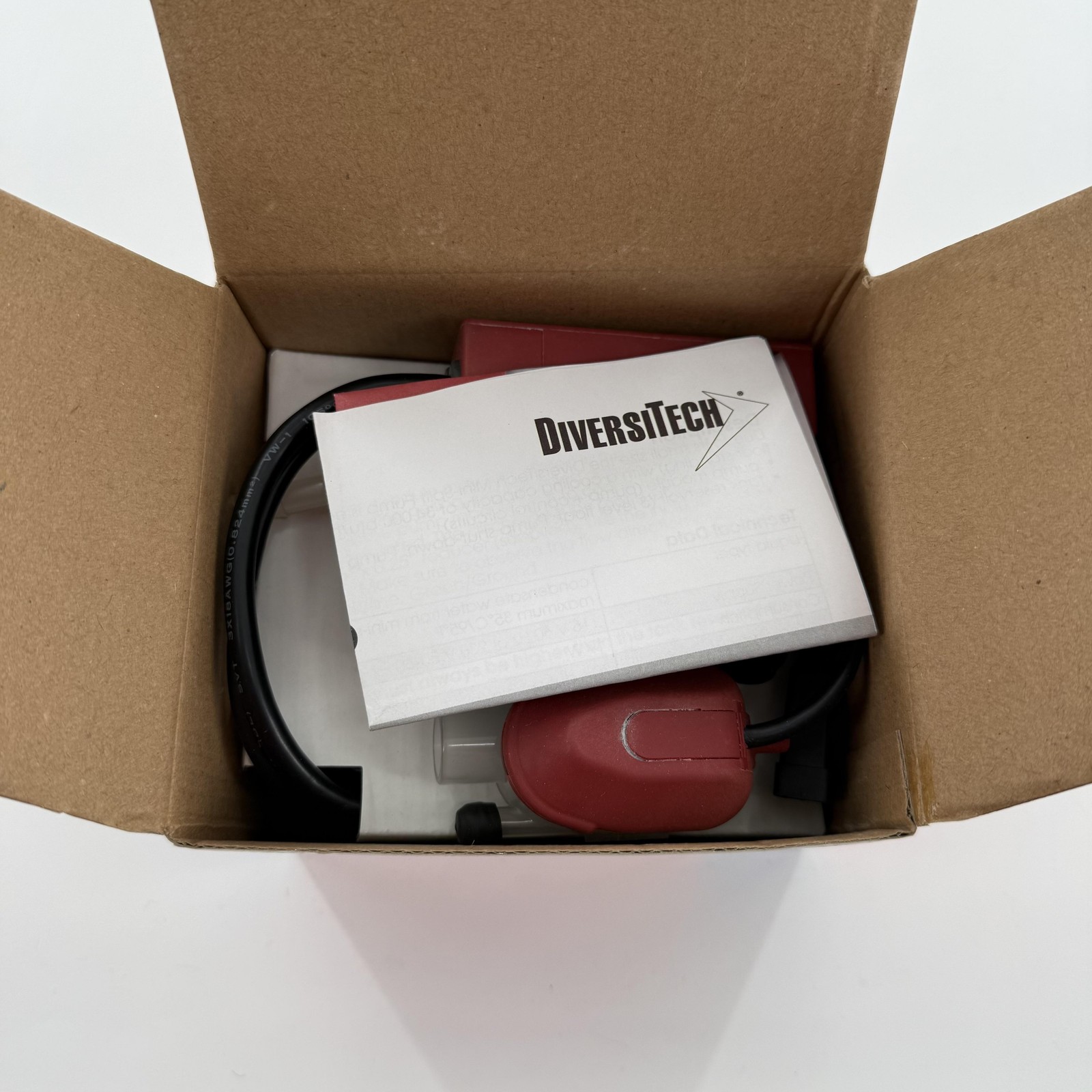 DiversiTech CP-MI1S Mini Split Condensate Pump 115VAC 24ft Lift Red HVAC AC