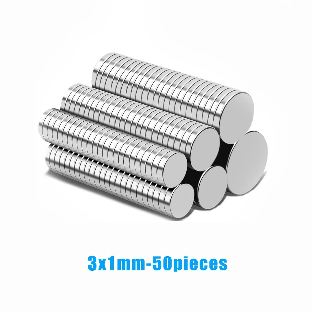50x Strong Neodymium Round Magnets Fridge DIY Office Craft Small Disc Magnets