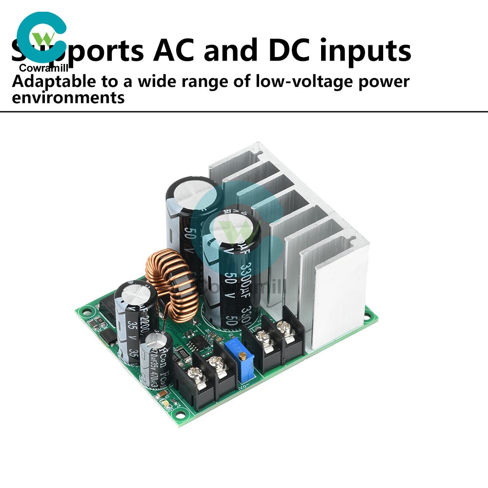 AC 5-25V/DC 8-38V To DC 3.3-32V Buck Power Module Adjustable Voltage Regulator