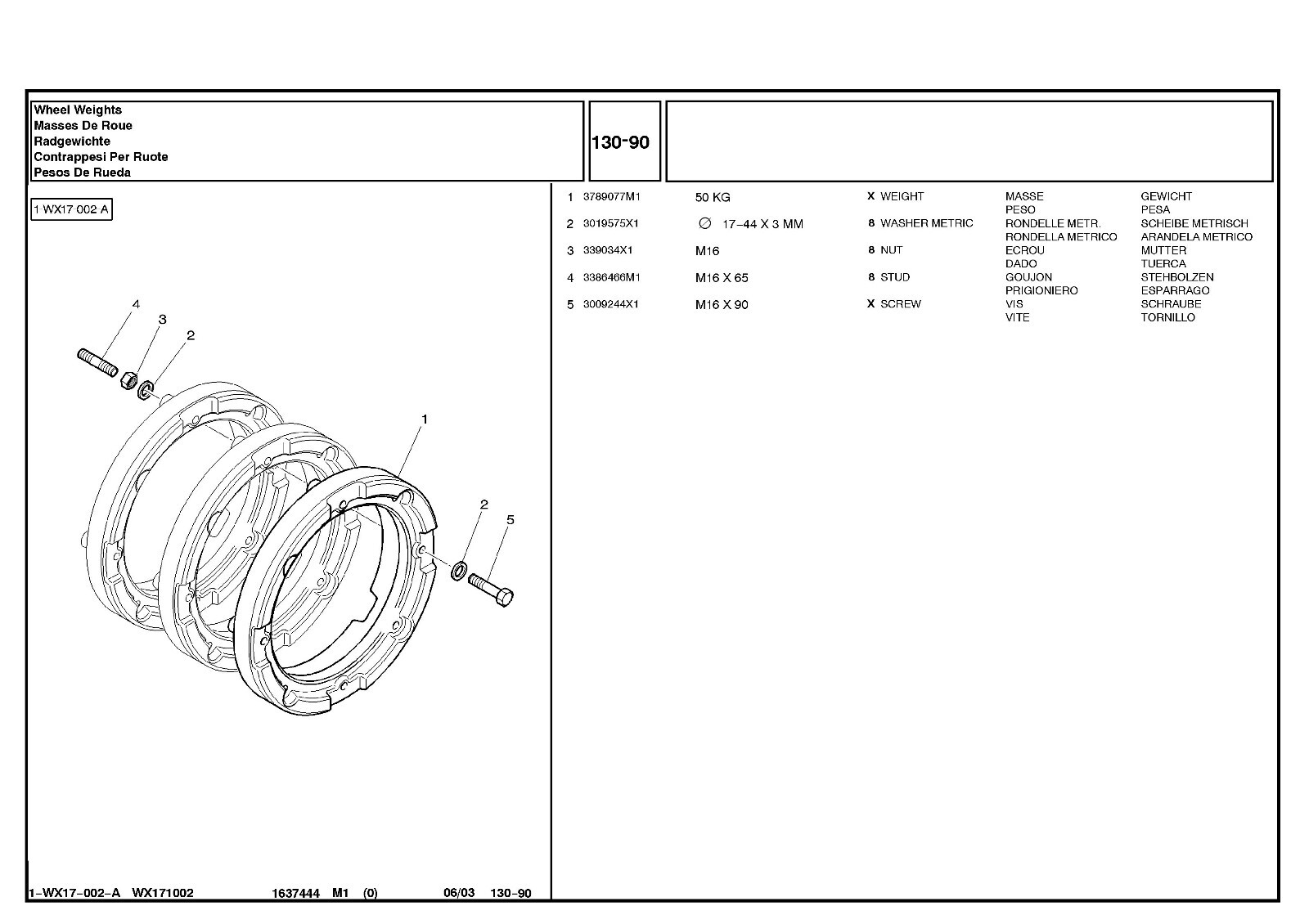 Massey Ferguson 6495 MF6495 Tractor SERVICE Manual & PARTS Catalog -2- MANUALS