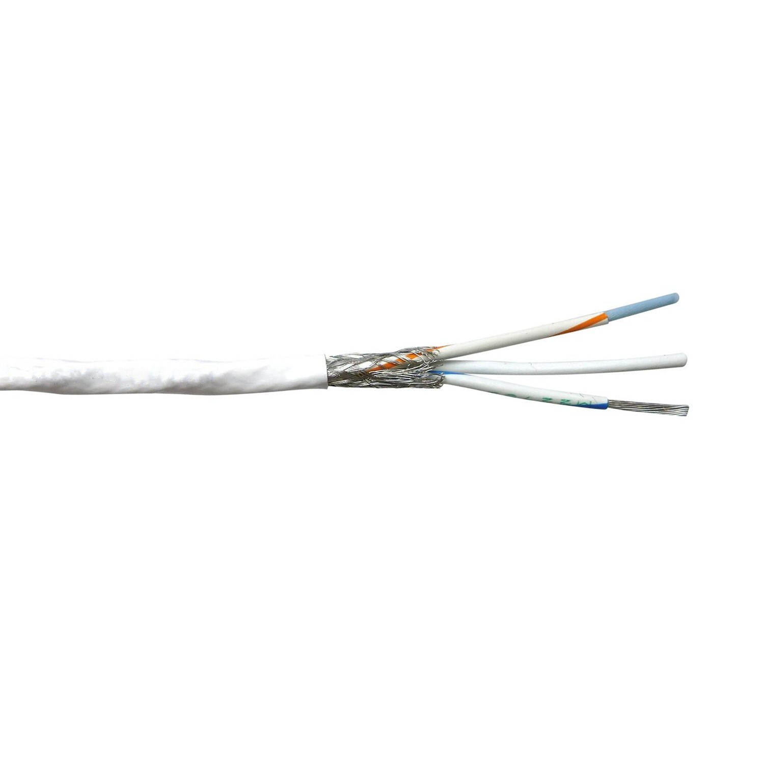 M27500-20SB3T23 20 AWG 3 Conductor Shielded 150°C ETFE Mil-Spec Wire 600V
