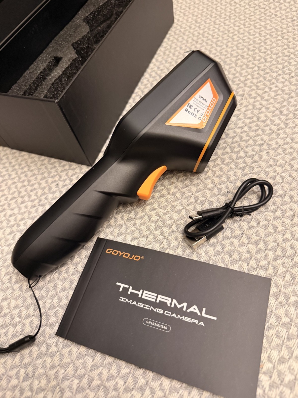 GOYOJO GH192 Thermal Imaging Camera 240X240 Super IR Resolution with 2MP Visual