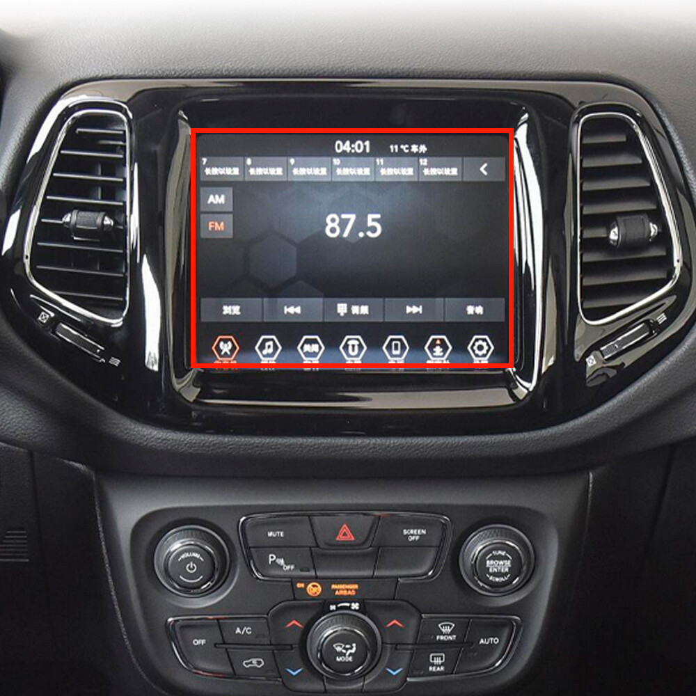 7″ LCD MONITOR Touch-Screen Radio Navigation For JEEP Compass 2017 2018 2019