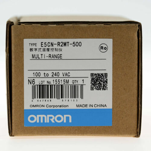 OMRON Digital Temperature Controller E5CN-R2MT-500 100-240V NEW IN BOX USA Ship