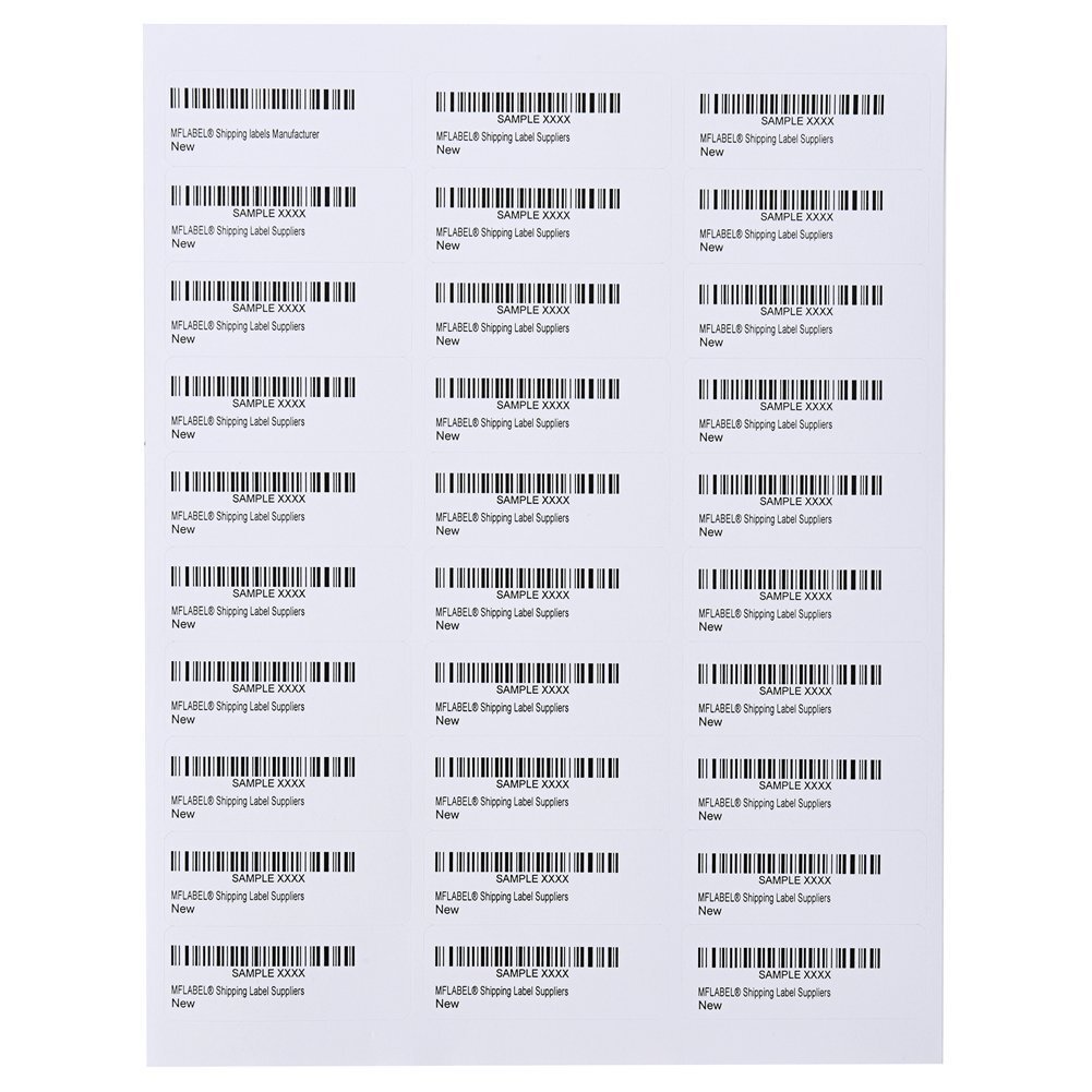 100-1000 Sheets Return/Mailing Address labels FBA 1″ X 2-5/8″ – 30/sheet – 30 UP
