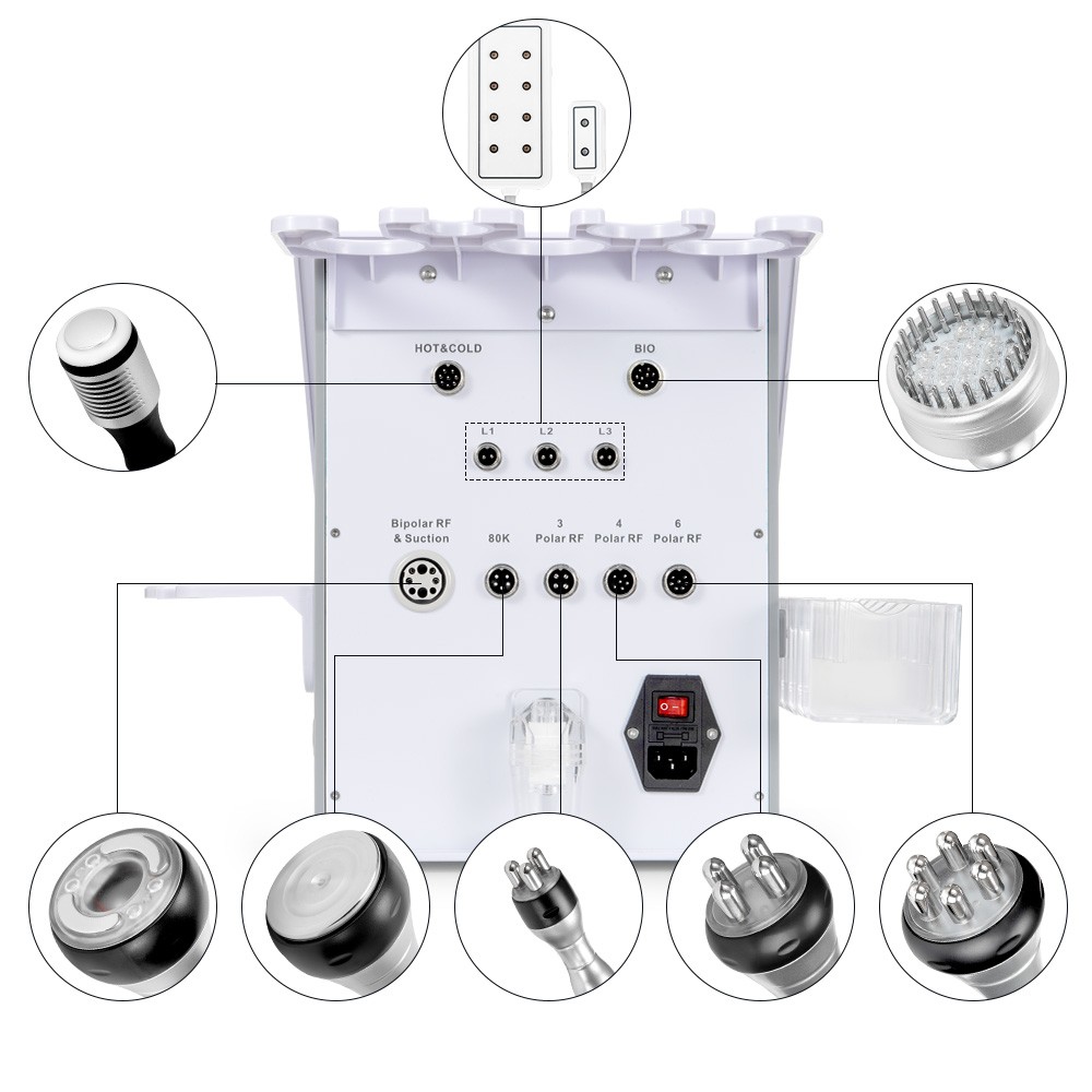 myChway 9 in 1Beauty Machine for Body Massage Facial Skin Care Spa Salon Spa Use