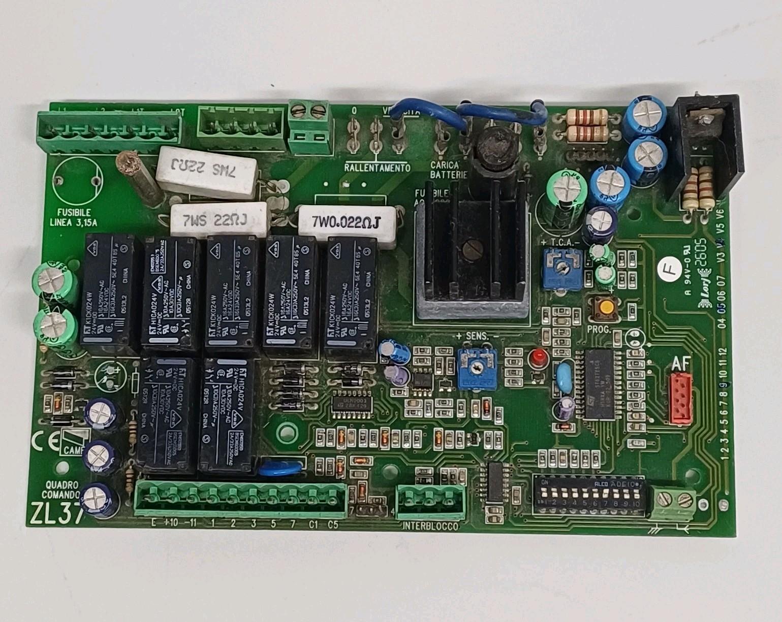 CAME Quadro Comando ZL37 Gate Control Panel | Electric Gate Controller