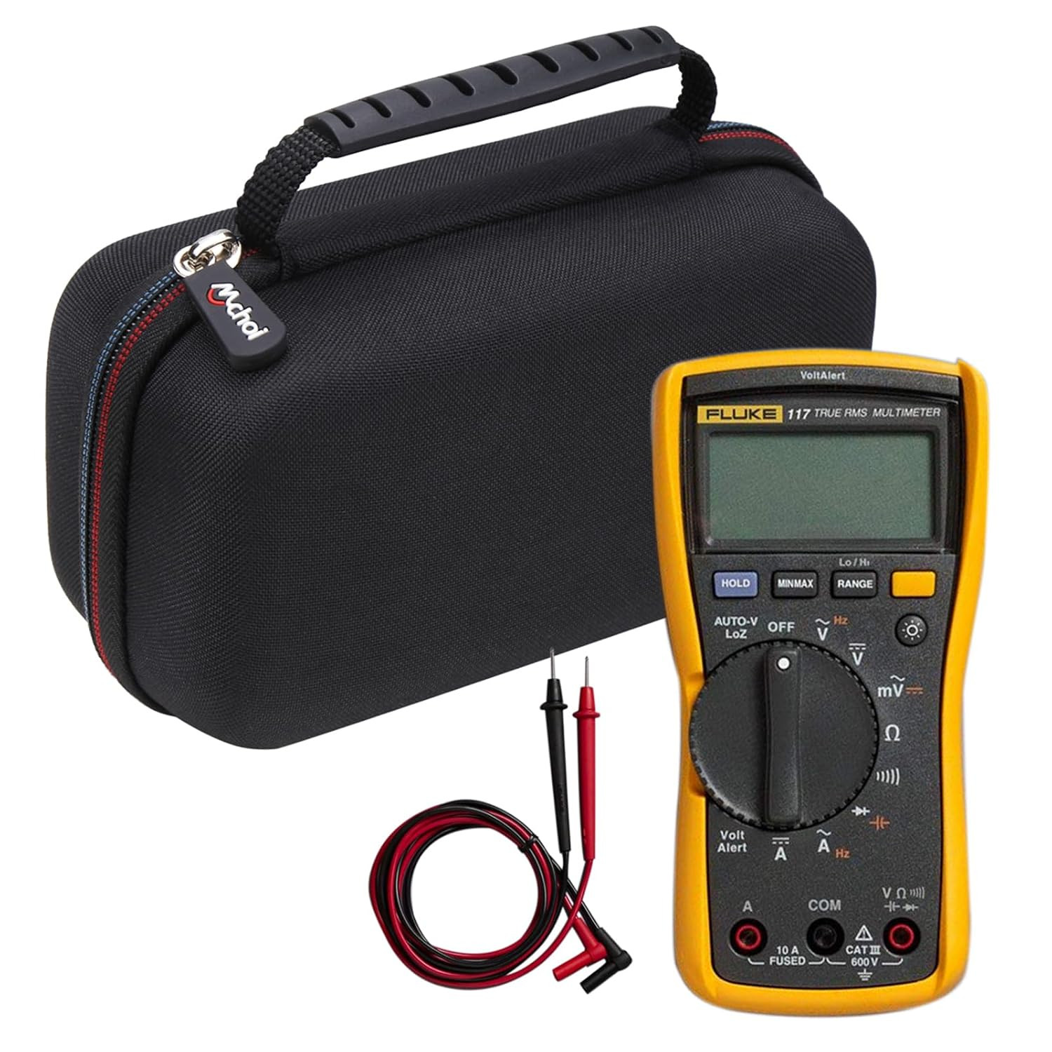 Hard Case Fits for Fluke 117/115/116/114/113 Digital Multimeter, Case Only
