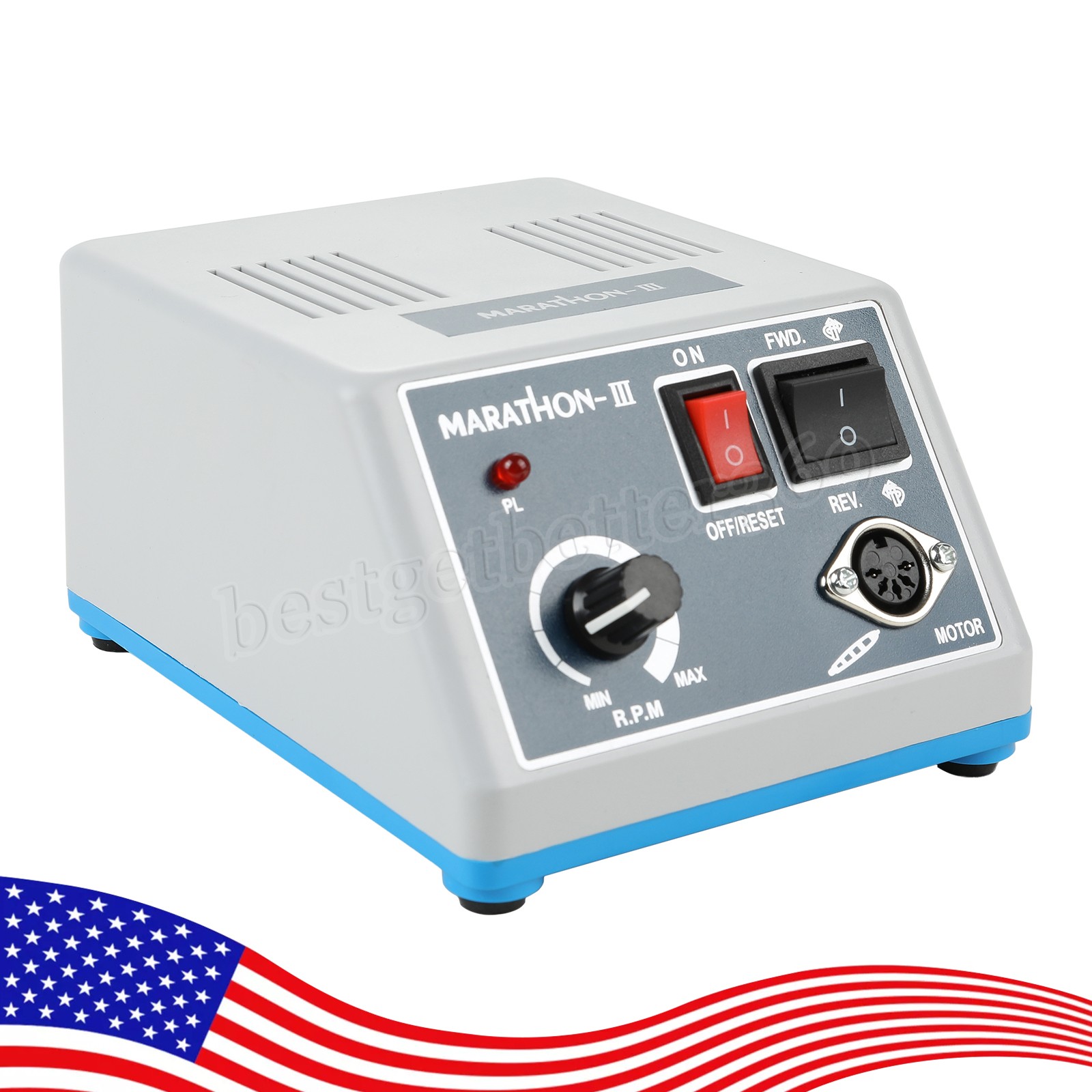 Dental Lab Marathon Electric Micromotor Polishing Unit + 35K rpm Motor Handpiece