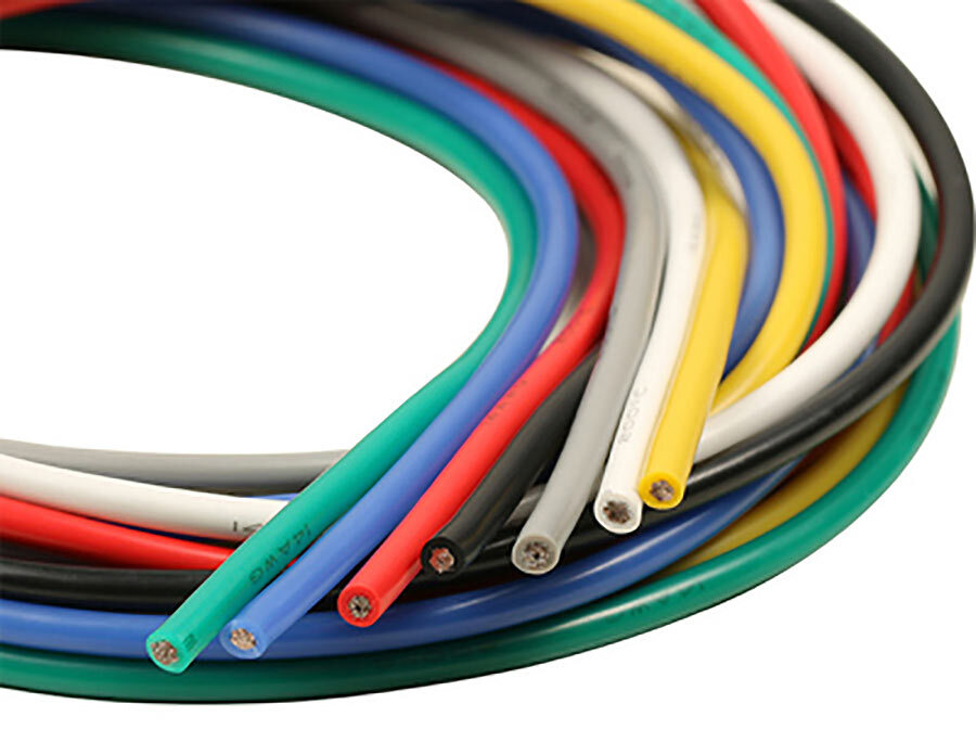 200°C 600V UL3135 Stranded Cable Silicone Insulated Wire 10/12/14/16/18/20~30AWG