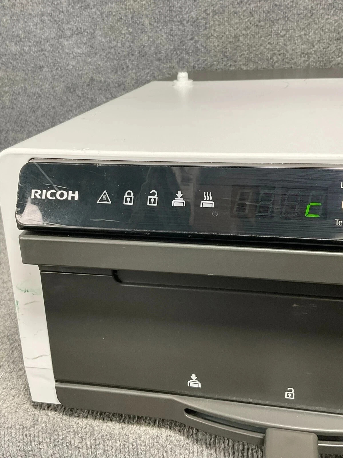 Ricoh RH100 DTG Heat Press Direct-to-Garment Finisher Used