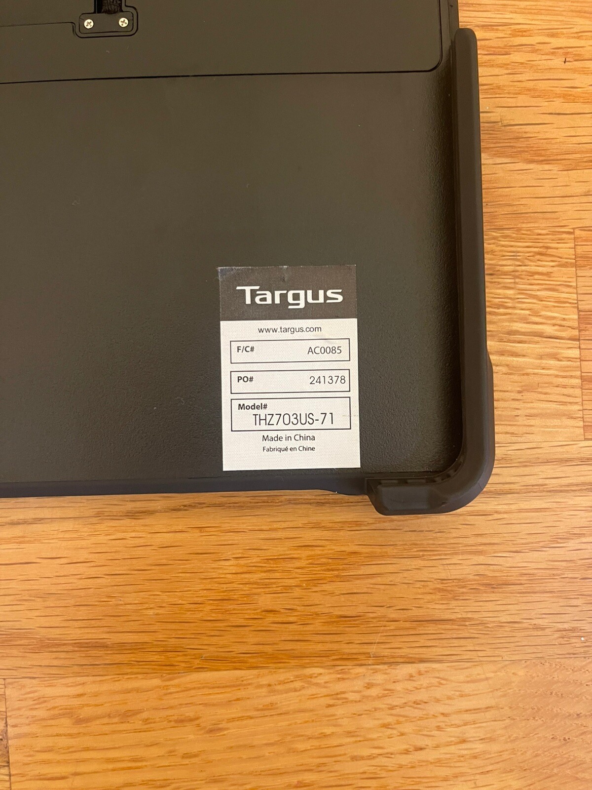 Targus THZ703US-71 Commercial Grade Tablet Case for HP Elite x2 1012