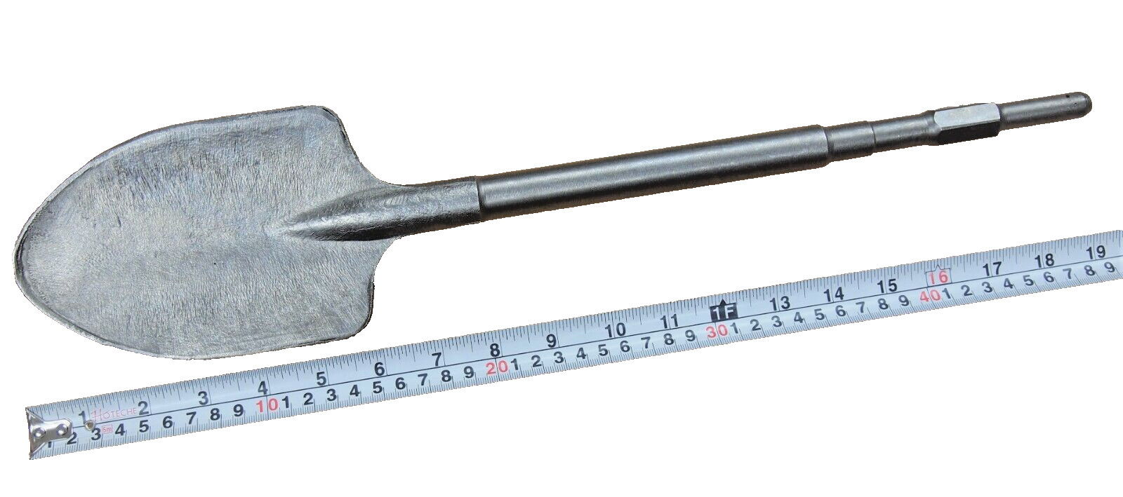 Hex 17mm Clay Spade Shovel 4-1/4″ x 19-1/2″ for Makita HM0810 HR3500 101701
