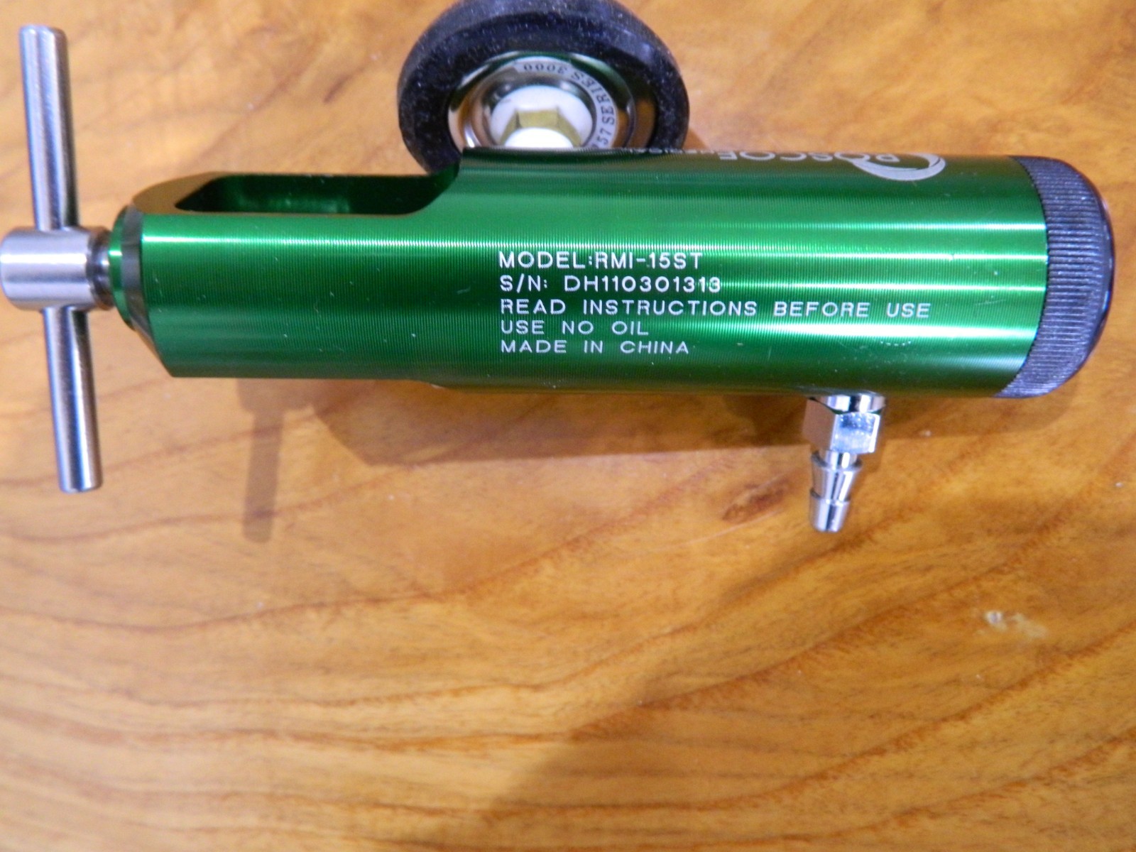 Roscoe Medical Mini Oxygen Regulator Flow RMI-15ST 0-15 LPM CGA 870
