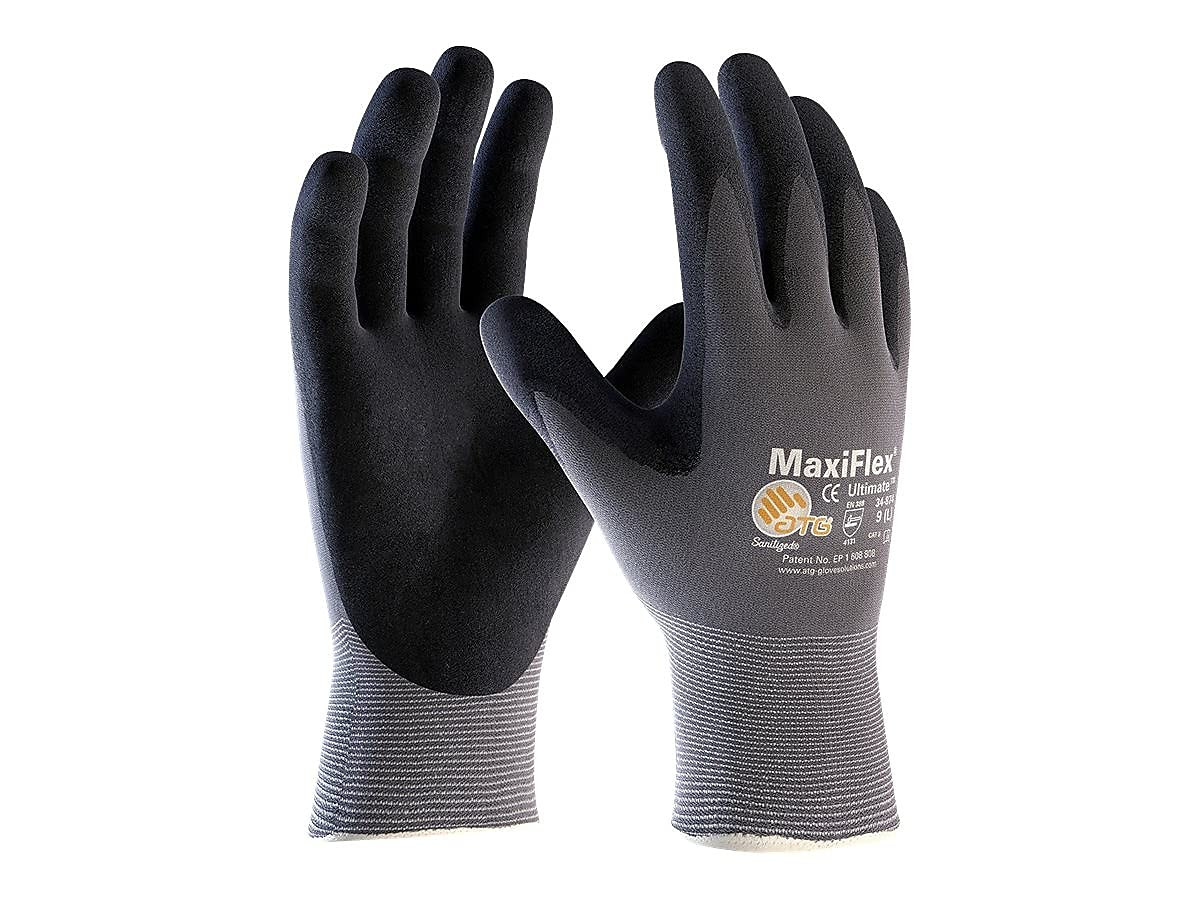PIP 34-844/XL Maxiflex Endurance Knit Glove, X-Large, Gray (Pack of 12)