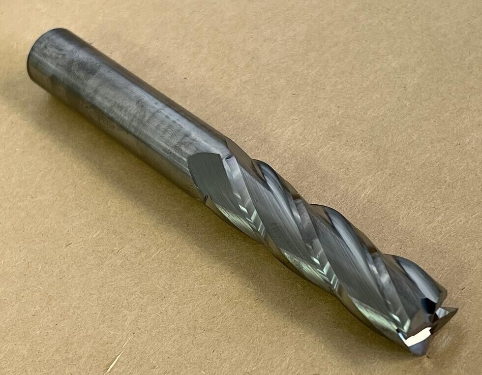 YG1 08595 4F 5/8 5/8X5/8X2-1/4X5″ LONG 4 FLUTE CARBIDE END MILL KOREA