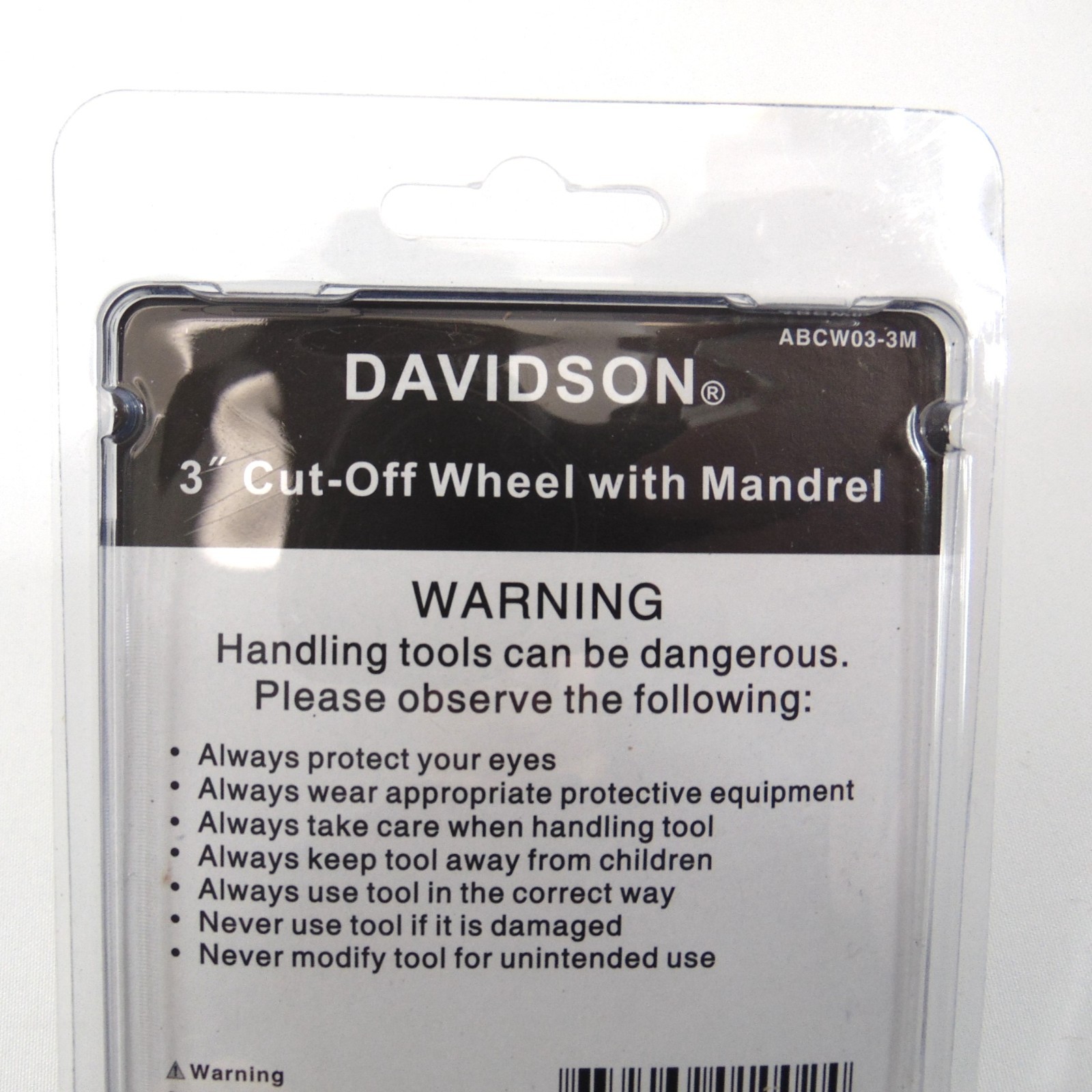 Davidson 3″ Cut-Off Wheels w/ Mandrel Metal Cutting Cutter Disc Set 3-Pack