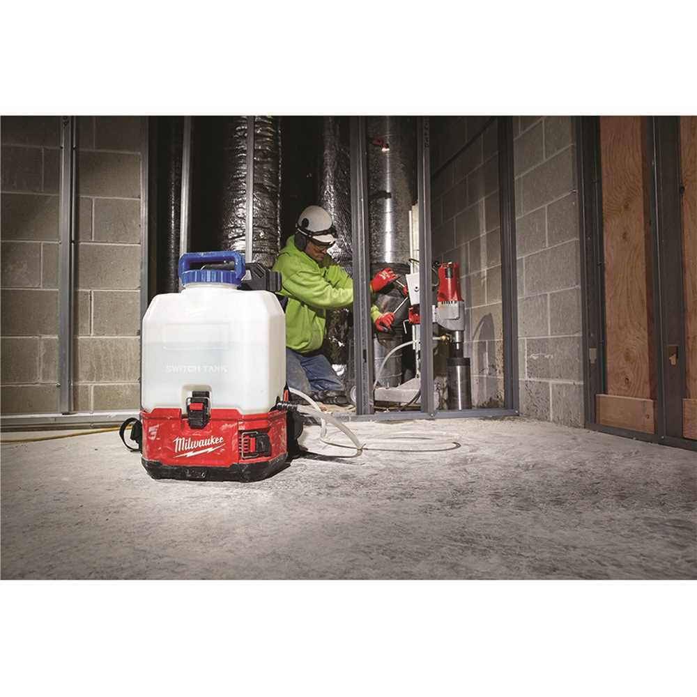 Milwaukee 2820-21WS M18 Switch Tank 4 Gallon Backpack Water Supply Kit !!READ!!!