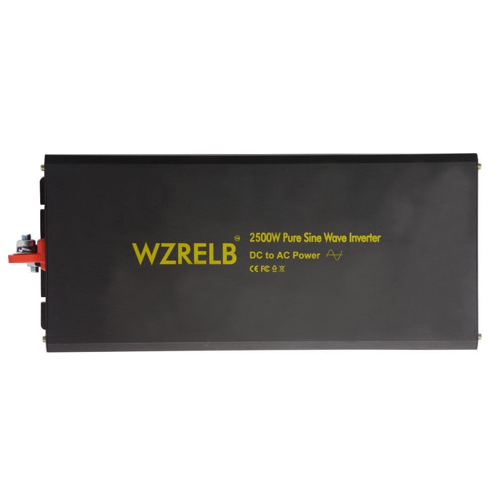 2500W Pure Sine Wave Inverter 24V to 110V/120V RV/Home Solar System Off Grid new