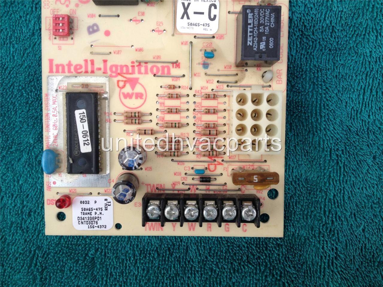 White Rodgers 50A65-475 Furnace Circuit Board D341396P01 Trane CNT03076