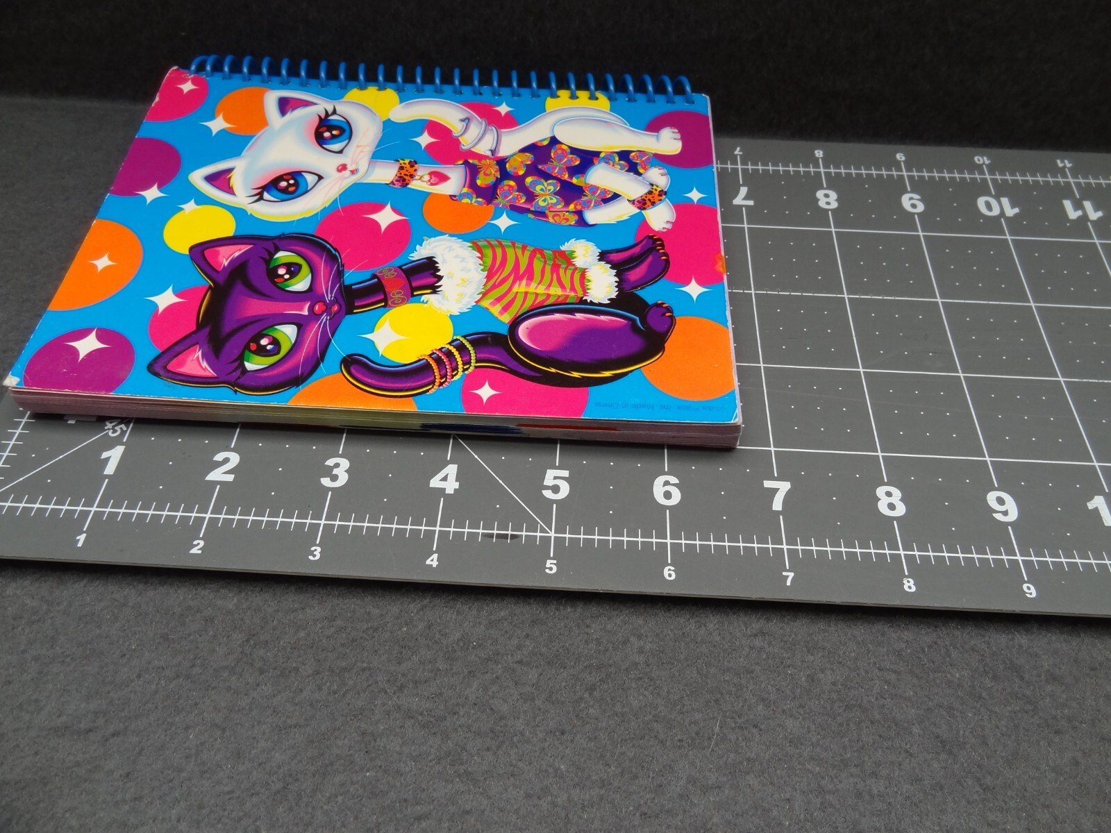 Lisa Frank 5×7 2000 Agenda Address Book Schedule Calendar Contact Spiral Cat Y2K
