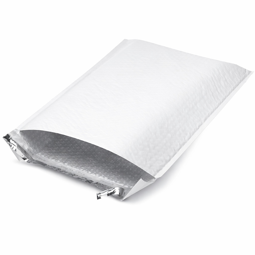 75 Expandable Poly Bubble Mailers # 2 8.5×11.25 4in Gusset 7/64 Padded