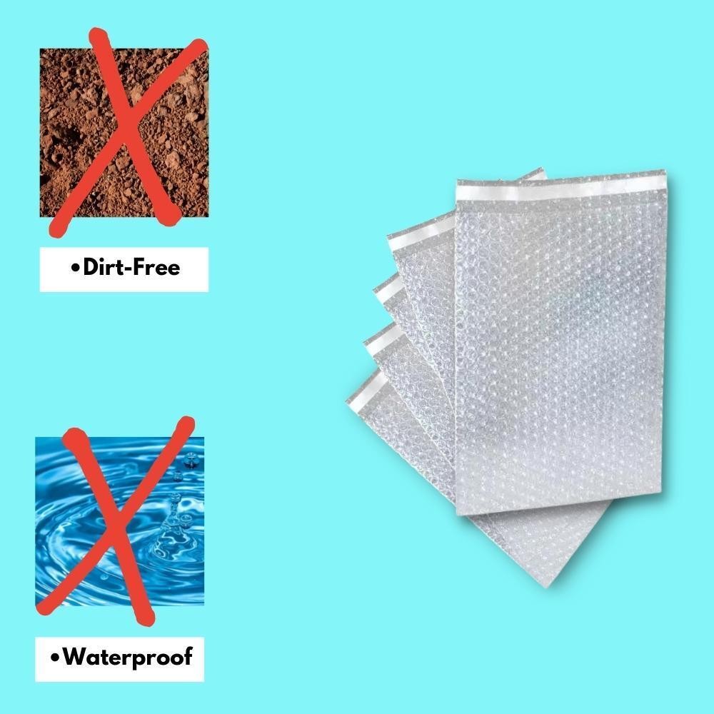 Bubble Out Bags Protective Wrap Pouches 4×5.5 4×7.5 6×8.5 8×11.5 8×15 12×15.5