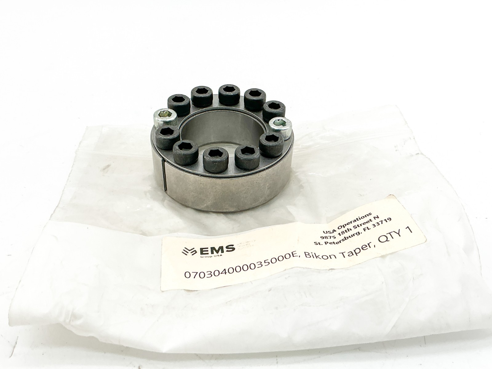 New EMS 070304000035000E Taper Lock 2-1/4″ OD 35.0mm ID 20.13mm L- No Box