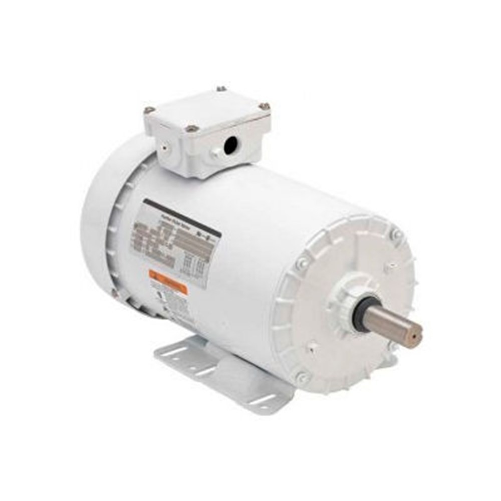 Nidec Electric Motor | 3 HP 1200 RPM 208V Three Phase 143T Frame | WD34S3A14