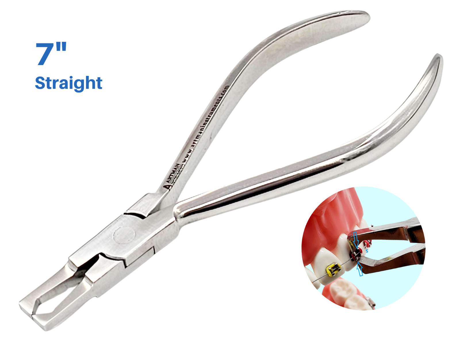 Straight Bracket Removing Pliers Dental Braces Removal Tool ARTMAN