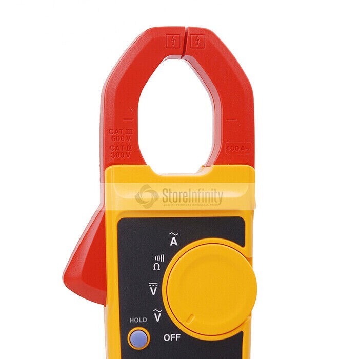 Fluke 302+ Digital Clamp Meter AC Current 400A AC/DC Voltage Resistance 4000Ω